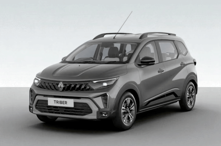 Renault Triber in Shadow Grey colour