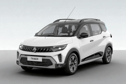 Renault Triber dual-tone in Ice Cool White with Mystery Black roof