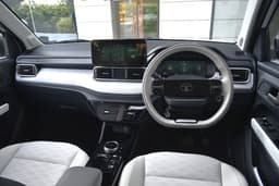 tata punch ev in field