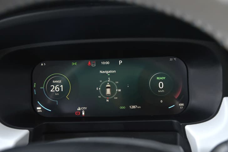 tata punch ev in field