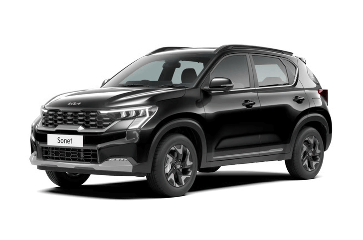 Kia Sonet Aurora Black Pearl colour