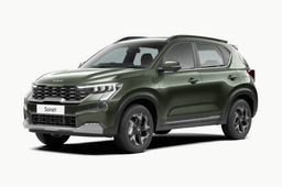 Kia Sonet Pewter Olive colour