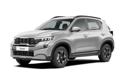 Kia Sonet Sparkling Silver colour