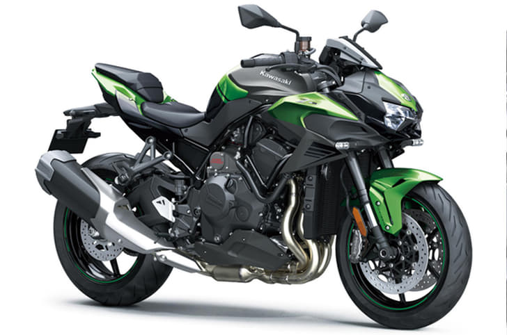 Kawasaki Z H2 Front three quarter shot
