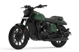 Yezdi Roadster in green