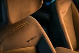 Mahindra BE 6 Batman Edition seat upholstery