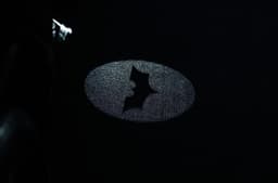 Mahindra BE 6 Batman Edition puddle lamp