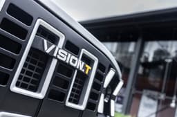 Mahindra Vision T grille 