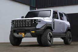 Mahindra Vision T front quarter