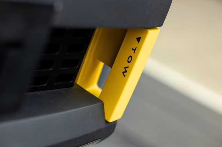 Mahindra Vision SXT concept pick up tow hook