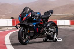 BMW M 1000 RR front three quarter shot