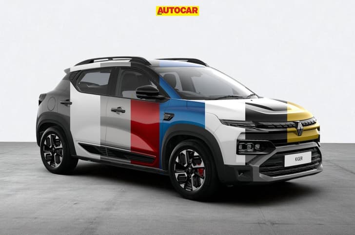 Renault Kiger colours