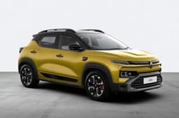 Renault Kiger yellow color with black roof