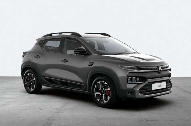 Renault Kiger grey color