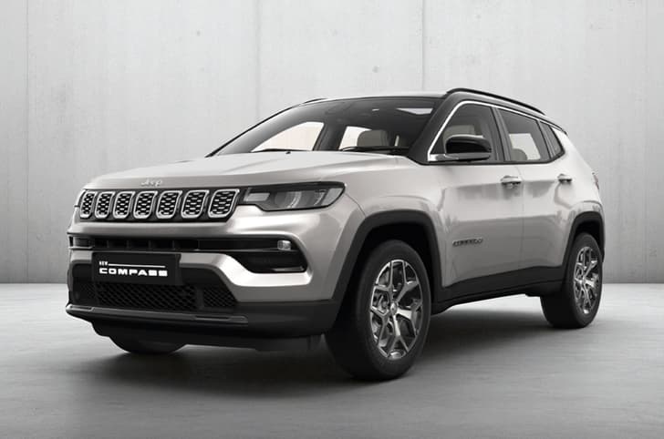 Jeep Compass silver colour