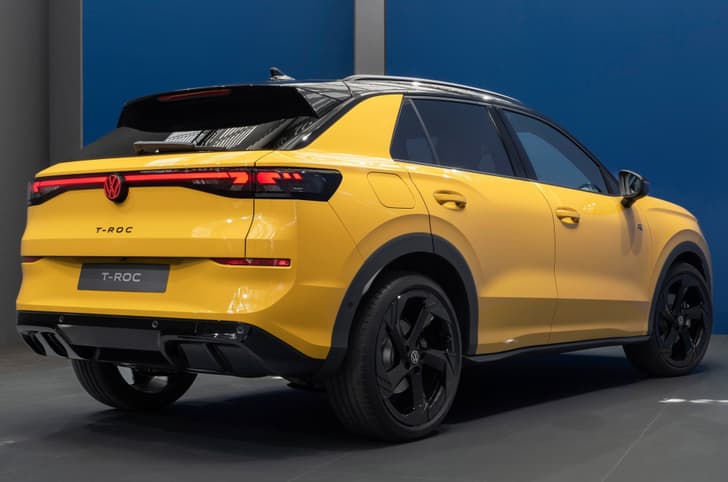 2025 Volkswagen T-Roc rear quarter