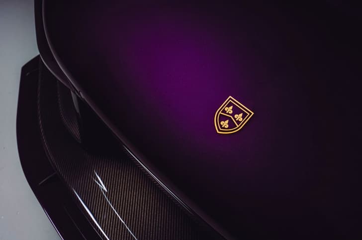 RML GT Hypercar bonnet logo
