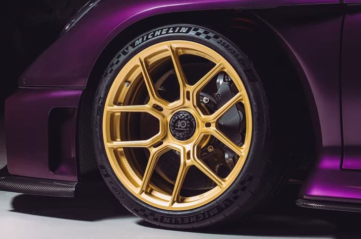 RML GT Hypercar wheels, alloys, in gold