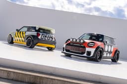 Mini JCW Machina Concept front and Skeg Concept rear