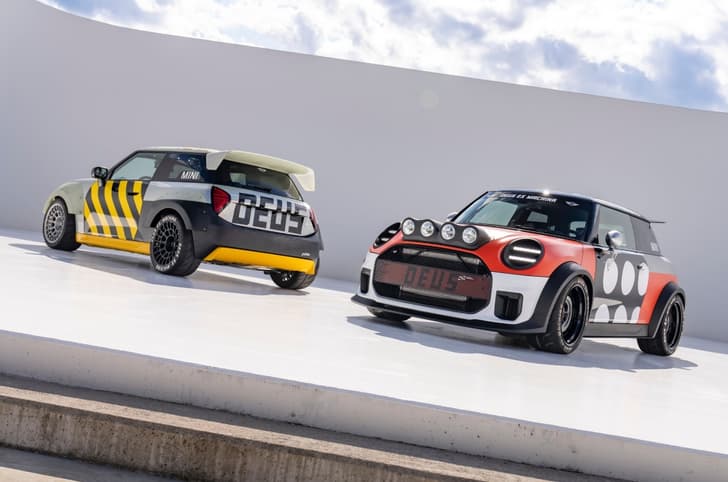 Mini JCW Machina Concept front and Skeg Concept rear