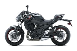 Kawasaki Z650 left side profile static in studio