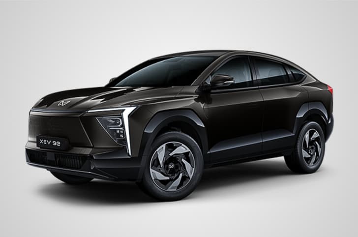 Mahindra XEV 9e stealth black colour