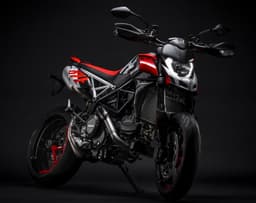 Ducati Hypermotard 950 RVE Static  front three fourth shot