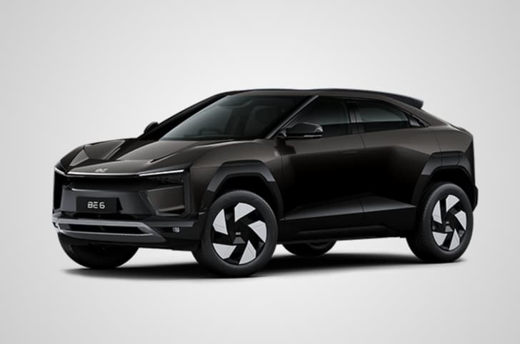 Mahindra BE 6 stealth black colour