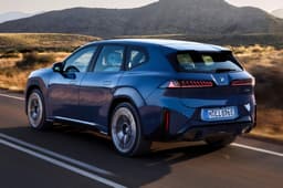 2025 BMW iX3 exterior rear three quarter