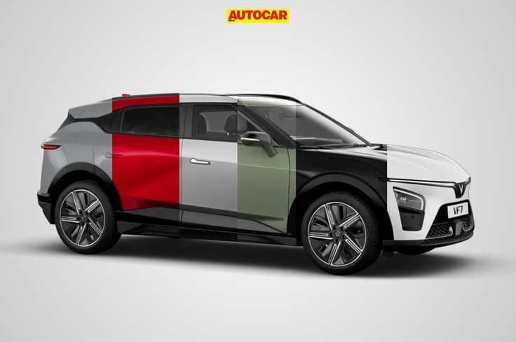 VinFast VF 7 all colours VinFast VF 7 all colours