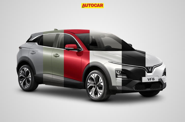 VinFast VF6 all exterior colours