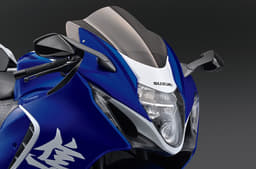 Suzuki Hayabusa Special Edition headlight shot