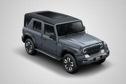 mahindra thar roxx battleship grey colour
