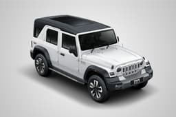 mahindra thar roxx everest white colour