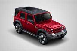 mahindra thar roxx tango red colour
