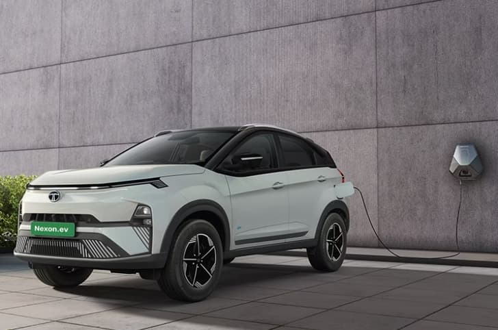Tata Nexon EV charging