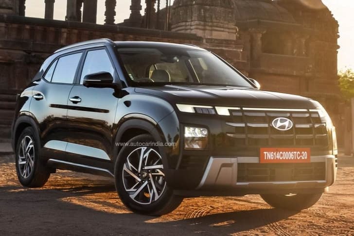 hyundai creta in field