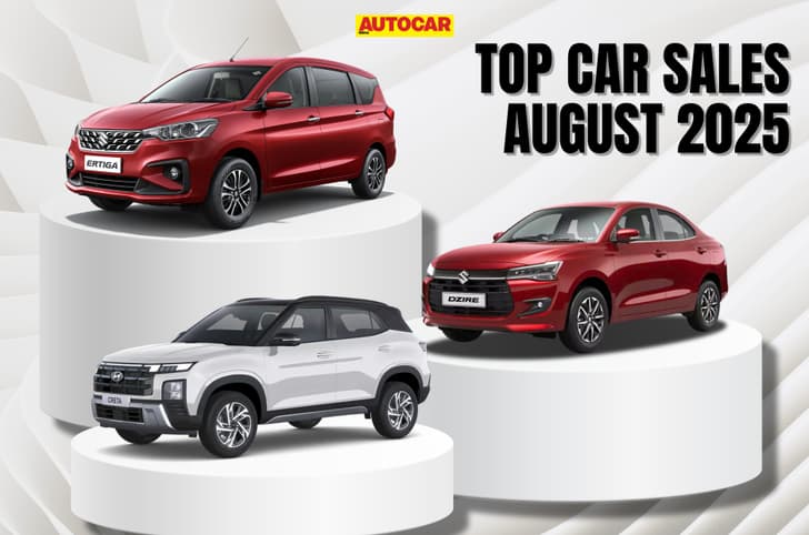 top 10 bestselling cars in india august 2025 sales