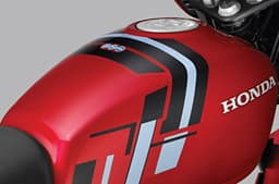 Honda Shine 100 DX fuel tank