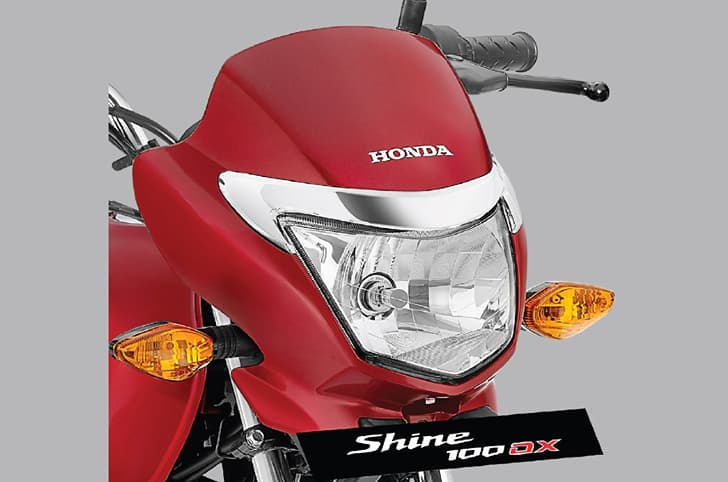 Honda Shine 100 DX headlight cowl