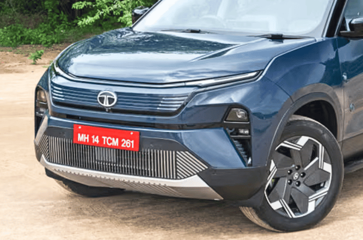Tata Harrier EV grille