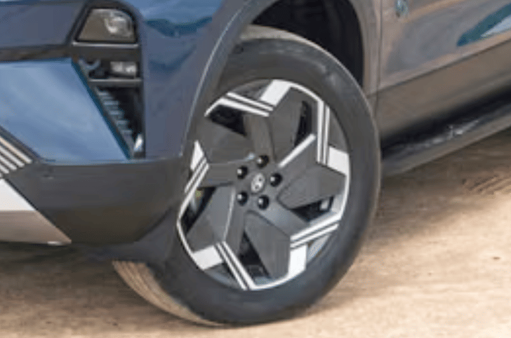 Tata Harrier EV alloy wheels