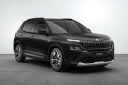 skoda kylaq deep black colour