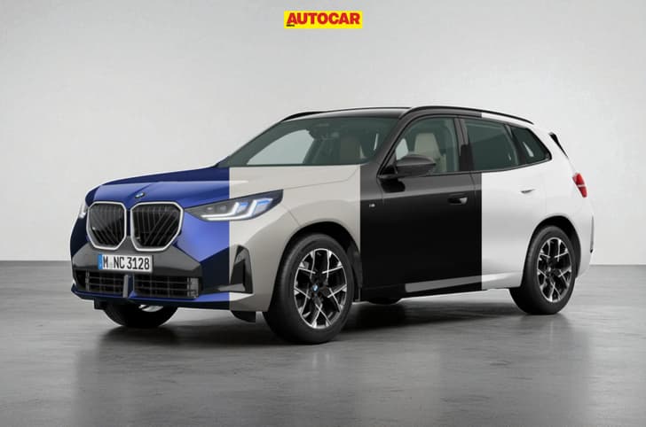 BMW X3 colors