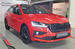 skoda slavia monte carlo in garage