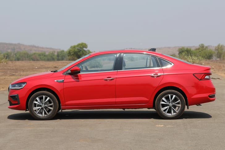 skoda slavia in field