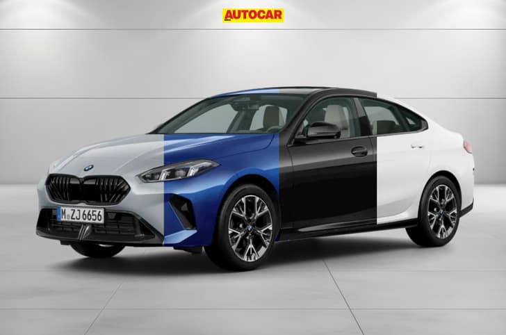 The 2 Series Gran Coupe is available in four colours in India. 