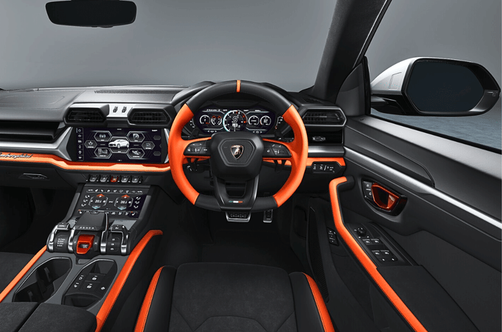 Lamborghini Urus SE steering