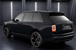 Rolls Royce Cullinan Black Badge rear left exterior