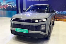 2025 hyundai creta electric knight edition on show floor